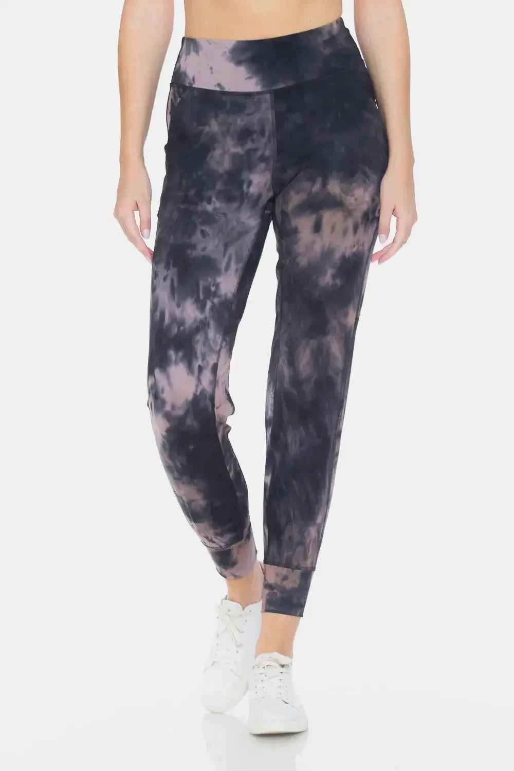 Leggings Depot Tie-Dye High Waist Cropped Leggings Hauptbild