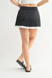 MONO B Court Charm Pleated Skort