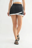 MONO B Court Charm Pleated Skort