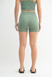 MONO B Venice Cloud Light Contour Biker Shorts