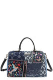 Nicole Lee USA Bosque De Amor Denim Boston Bag