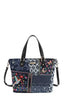 Nicole Lee USA Bosque De Amor Denim Shopper Bag
