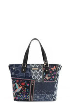 Nicole Lee USA Bosque De Amor Denim Shopper Bag