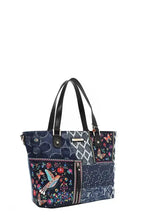 Nicole Lee USA Bosque De Amor Denim Shopper Bag