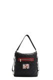 Nicole Lee USA Convertible Adjustable Strap Backpack Bag