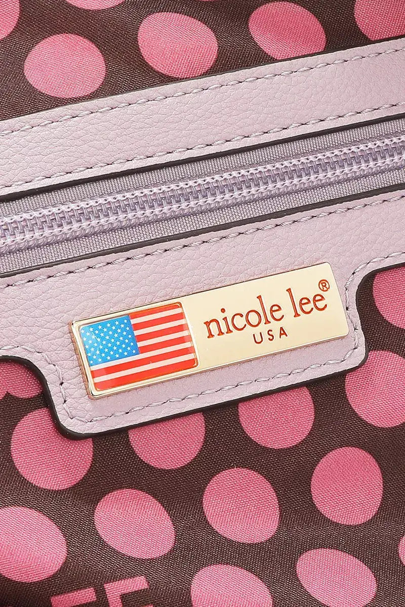 Nicole Lee USA Dreams Blossom Nicole Lee Dome Handbag