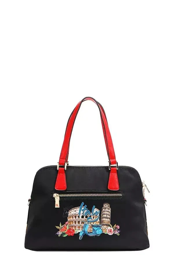 Nicole Lee USA Martha Travels Italy - Dome Satchel