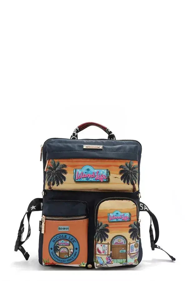 Nicole Lee USA Multi-Pocket Travel Backpack Image principale du produit