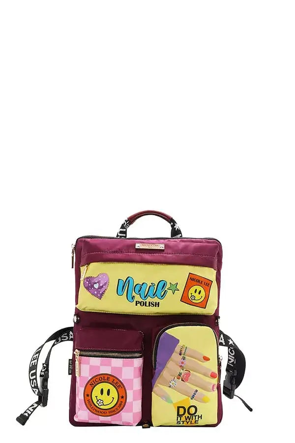 Nicole Lee USA Multi-Pocket Travel Backpack