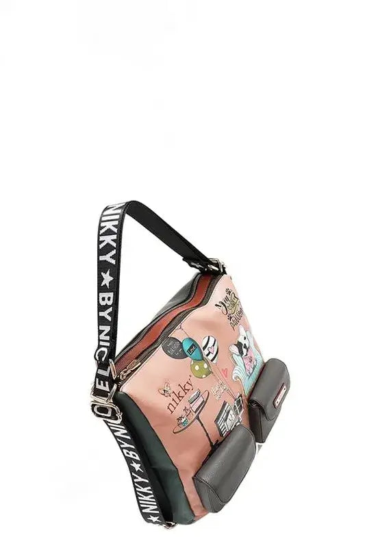 Nicole Lee USA Multifunction Adjustable Strap Eco-Leather Backpack