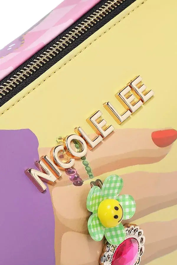 Nicole Lee USA Nail Polish Shoulder Bag