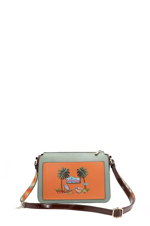 Nicole Lee USA Sun and Sand Crossbody Bag
