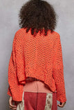 POL Open Front Cardigan with Crochet Patterns