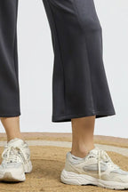Umgee Drawstring Wide Leg Cropped Pants