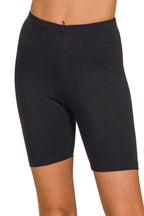 Zenana Premium Cotton Biker Shorts