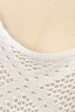 Tassel Openwork Spaghetti Strap Cover Up Dress - felvior
