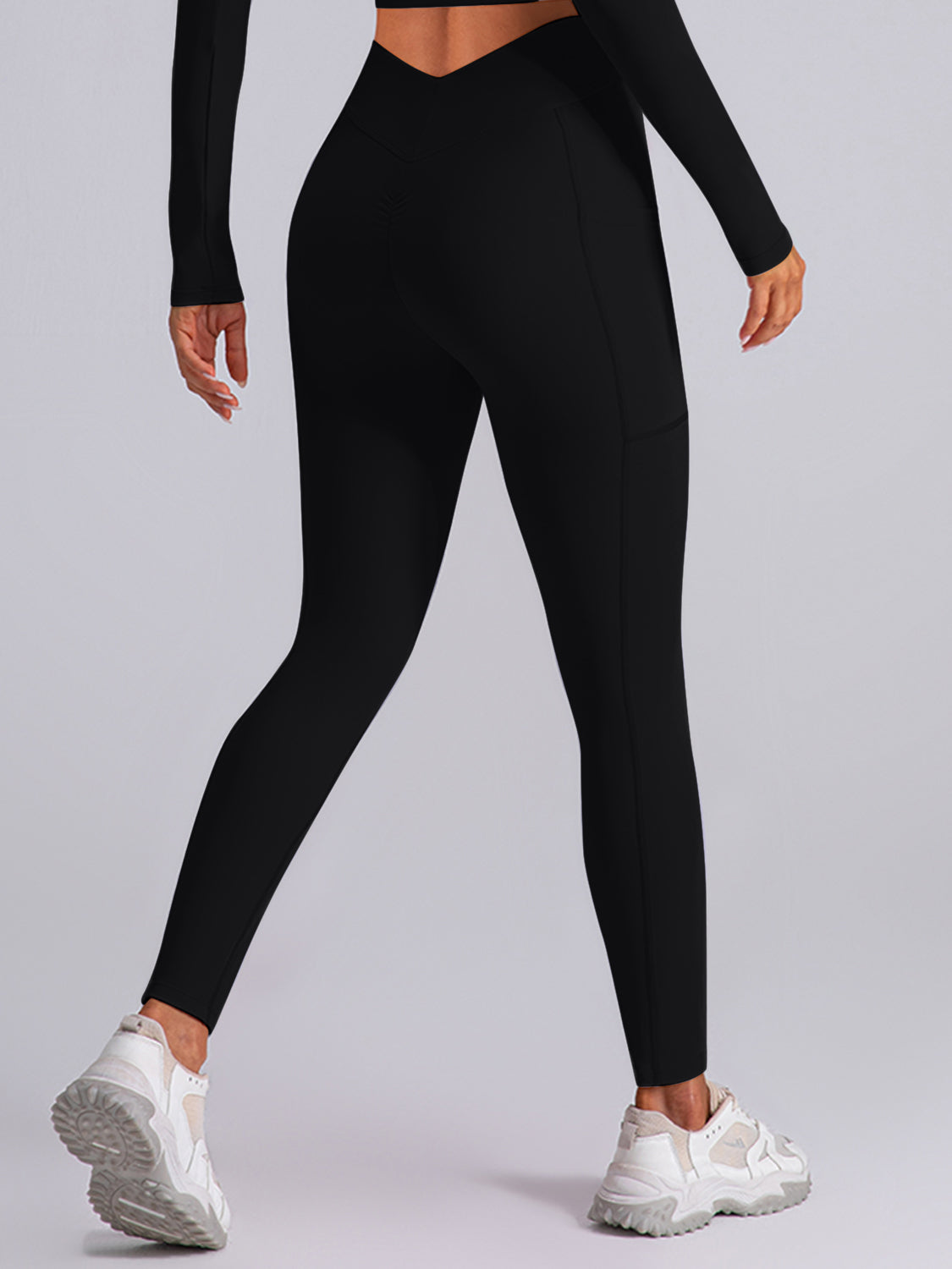High Waist Active Leggings with Pockets - felvior