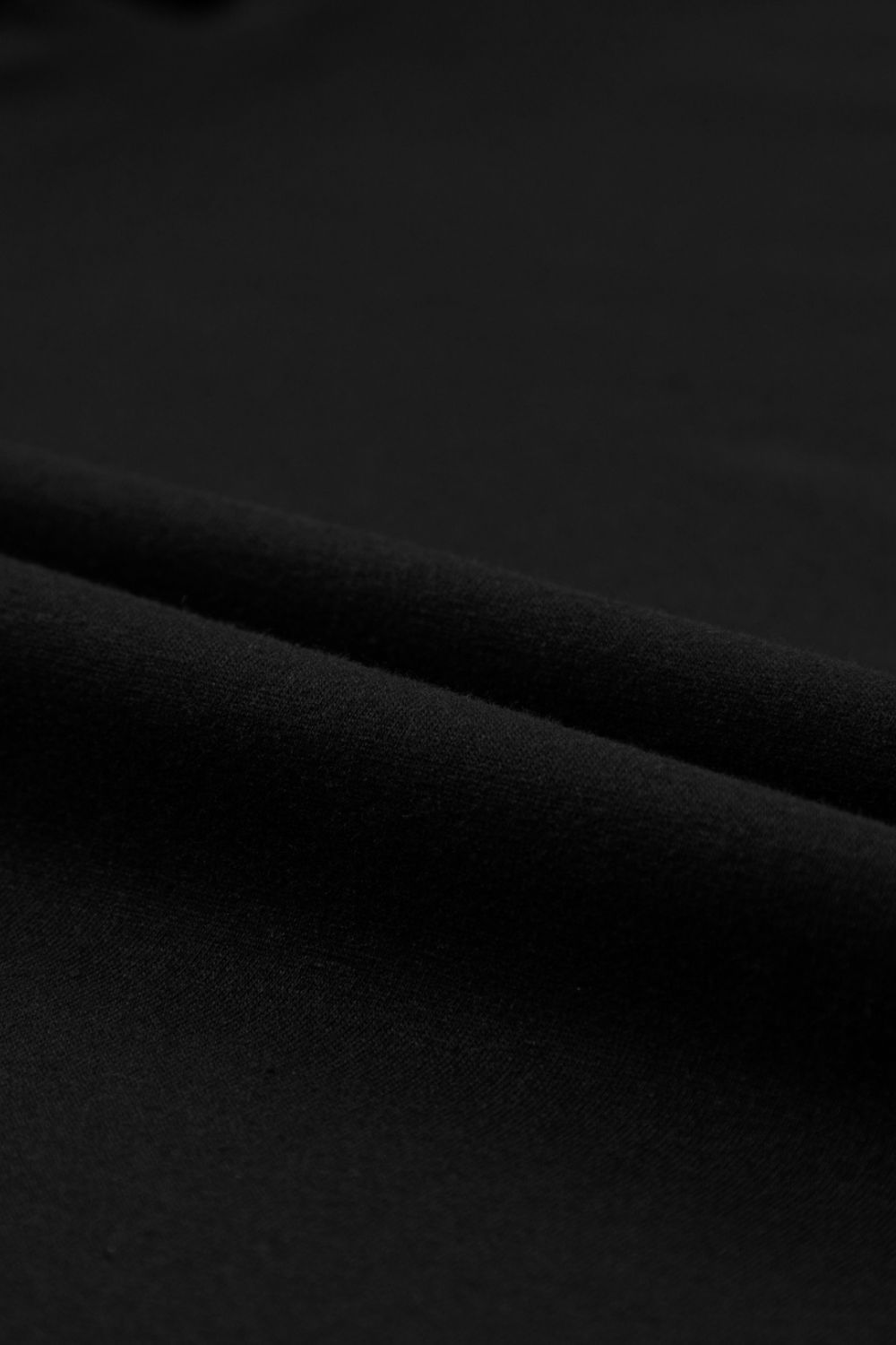 Ruched Puff Sleeve Crew Neck T-Shirt