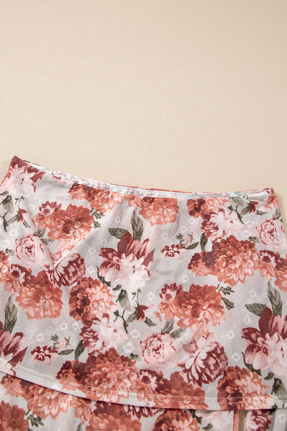 Floral Off-Shoulder Long Sleeve Bodysuit - felvior