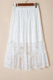 Lace High-Low Skirt - felvior
