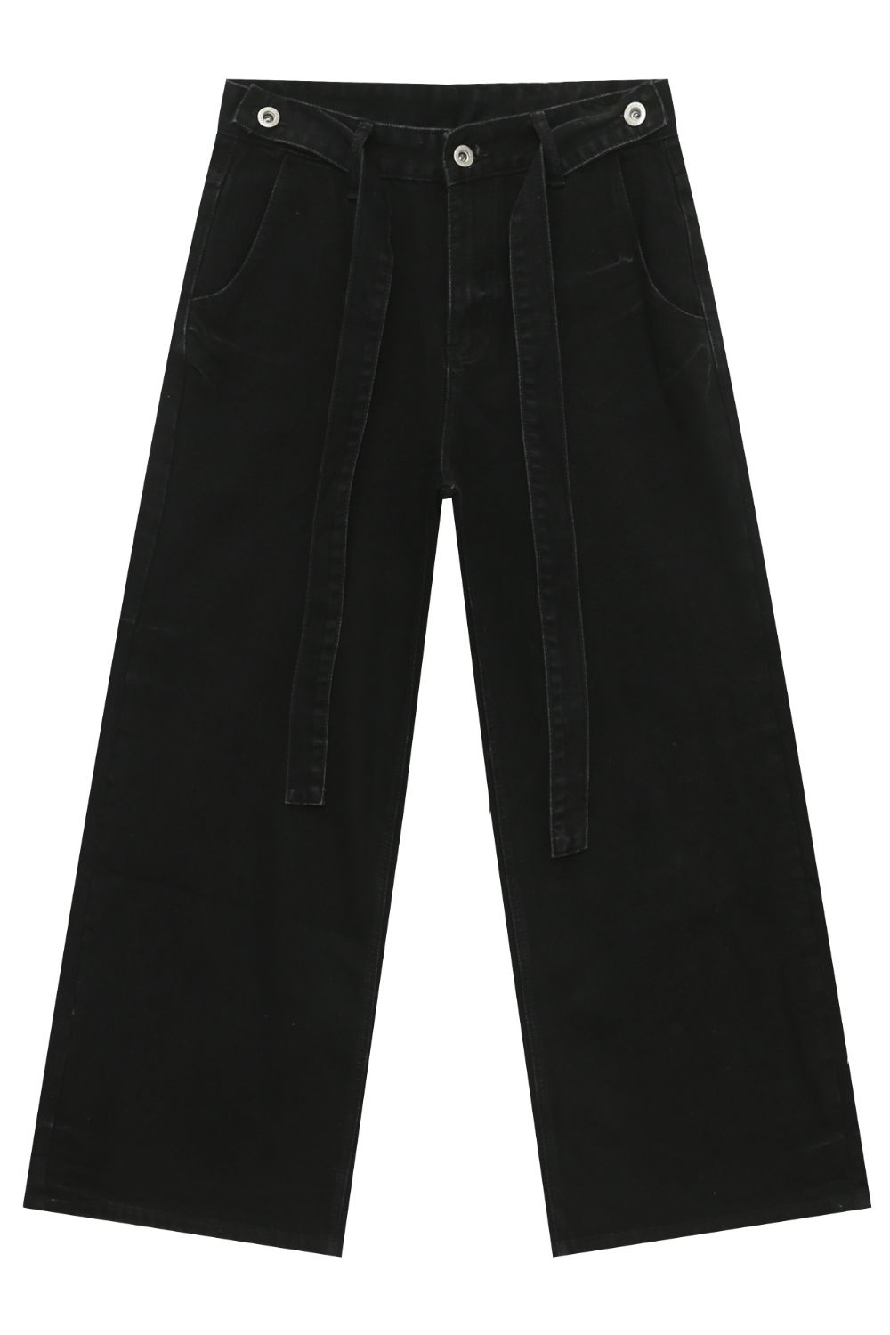 Men's Mid Rise Wide Leg Jeans