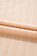 Textured Button Front Wide Leg Cap Sleeve Jumpsuit