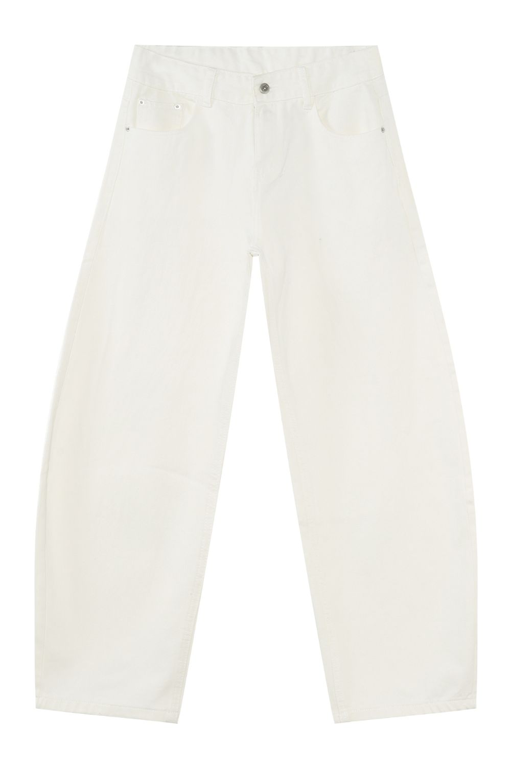 Men's High Rise Wide Leg Jeans - felvior