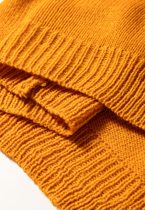 Pompom Color Block Open Front Cardigan - felvior