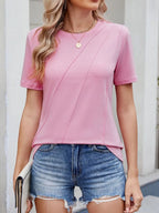 Round Neck Short Sleeve T-Shirt