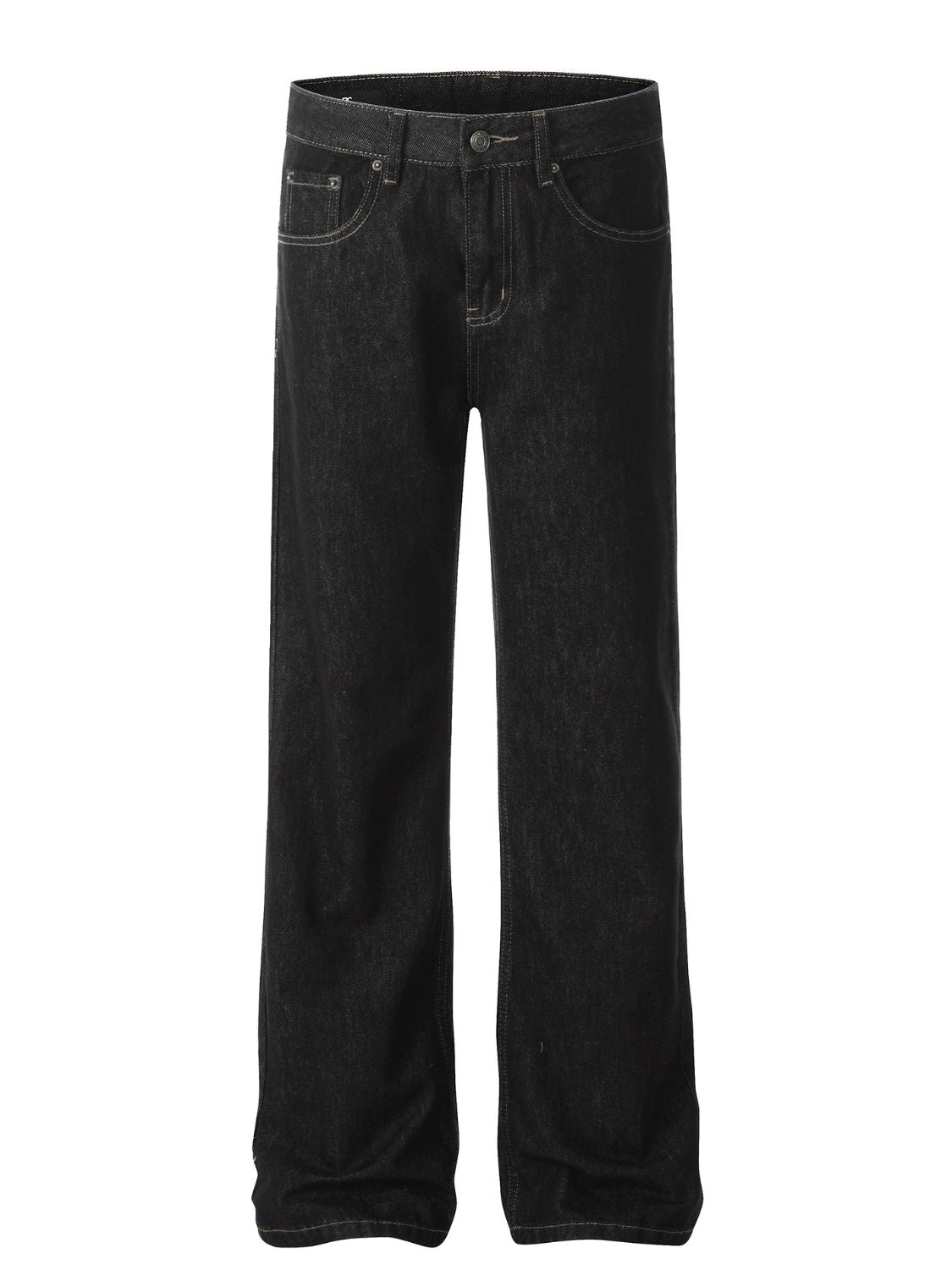 Men's Straight Leg Jeans with Pockets Hauptbild