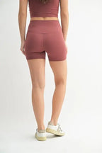 MONO B Venice Cloud Light Contour Biker Shorts