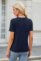 Round Neck Short Sleeve T-Shirt