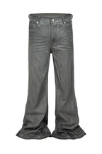 Men's Washed Flare Jeans