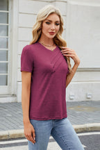 Round Neck Short Sleeve T-Shirt