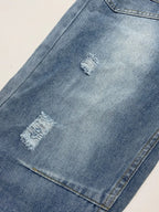 Distressed Jeans with Pockets