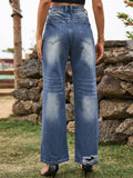 Distressed Jeans with Pockets - felvior