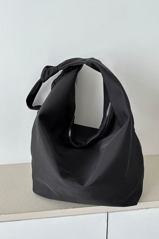 Oversize Nylon Crossbody Bag - felvior