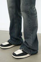 Men's Pocketed Bootcut Jeans