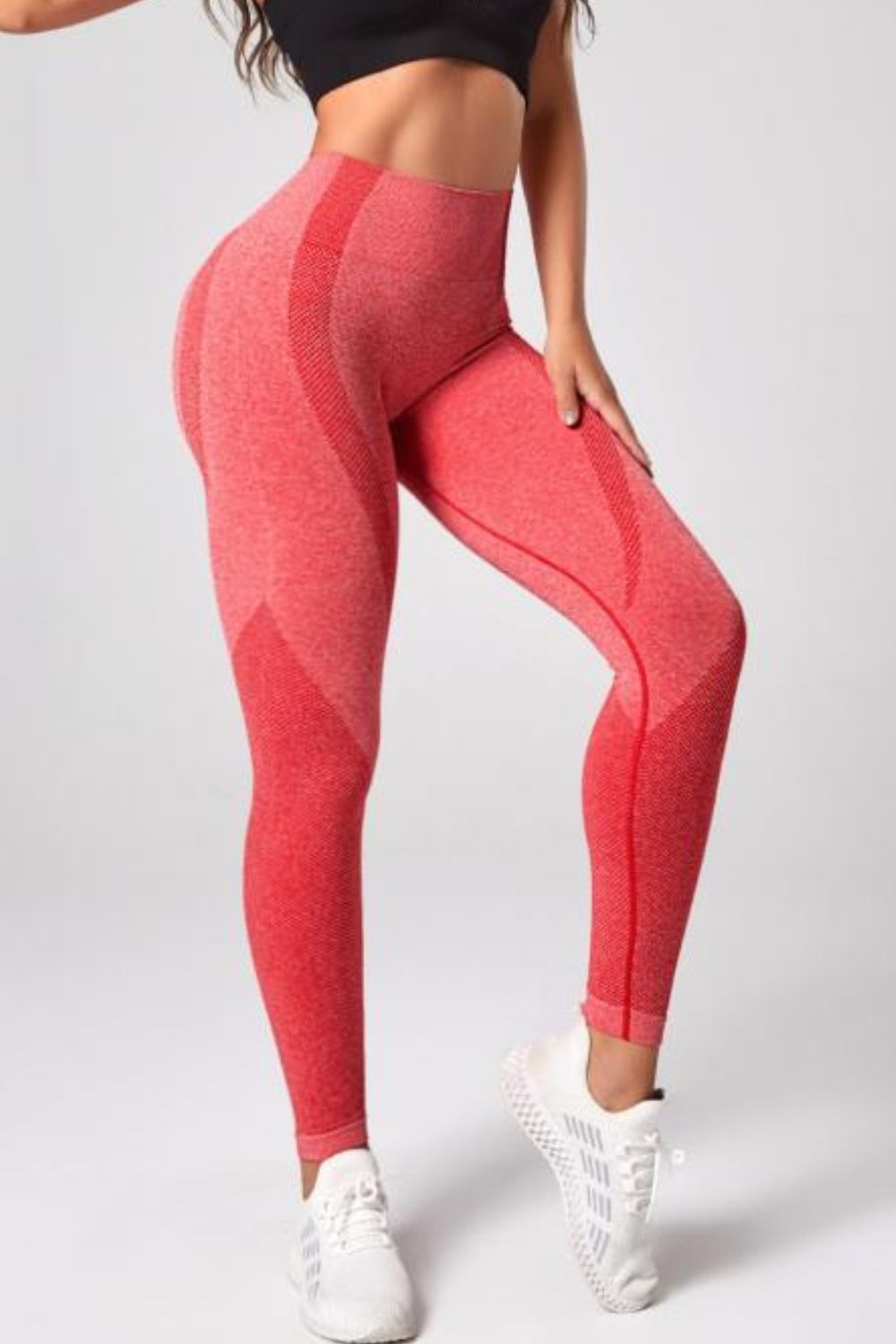 High Waistband Long Active Pants - felvior