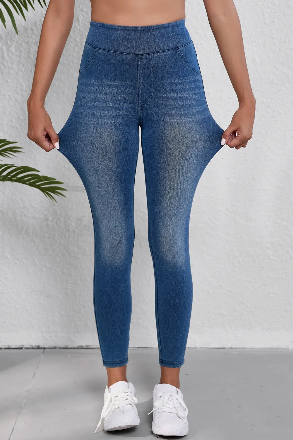 High Waist Skinny Jeans - felvior