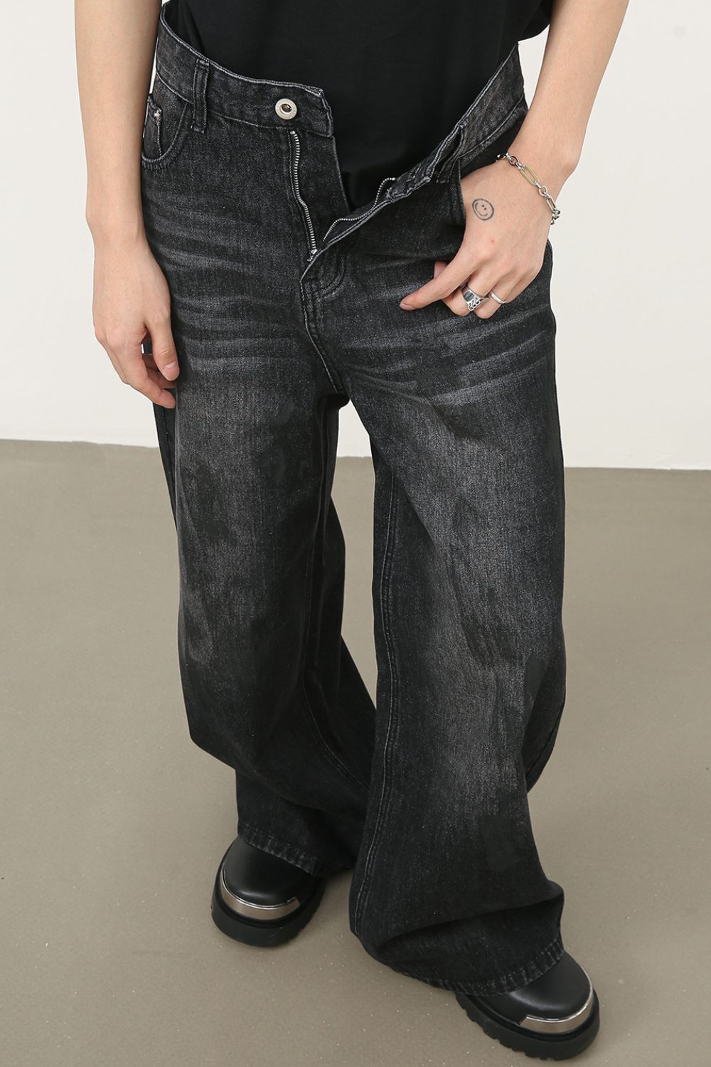 Men's Cat's Whisker Wide Leg Jeans