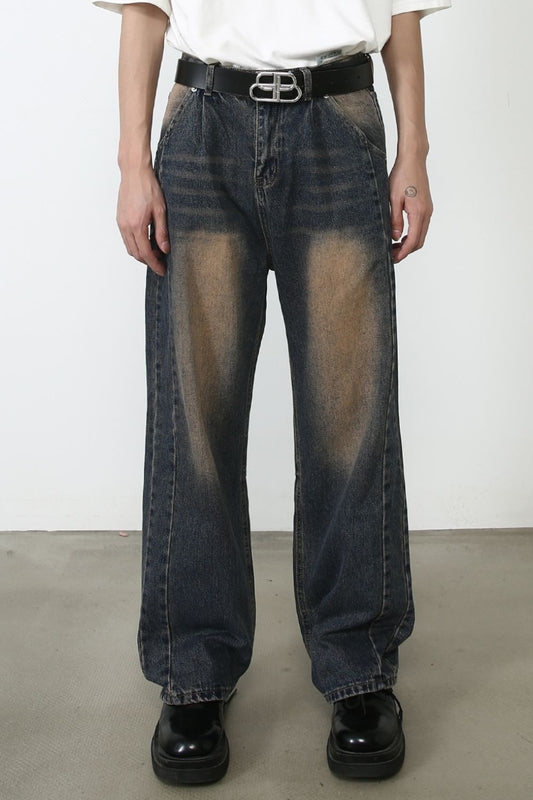 Men's Loose Fit Jeans - felvior