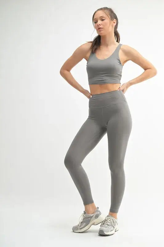 MONO B Venice Cloud Light Contour High-Waisted Leggings