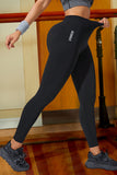 Wide Waistband Sports Leggings - felvior