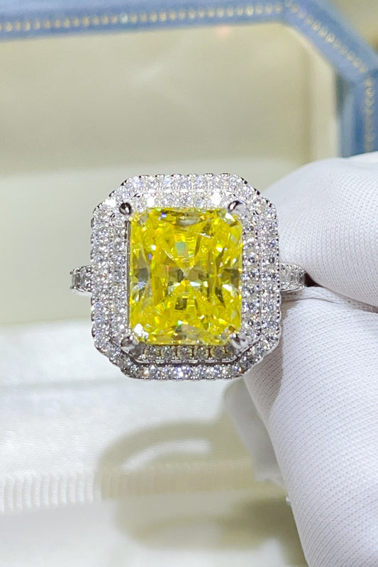 2 Carat Moissanite 925 Sterling Silver Ring - felvior