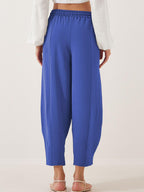 Full Size Drawtising Cropped Jogger Pants Plus Size