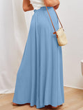 Wide Leg Pants with Pockets - felvior