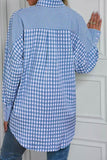 Plaid Button Up Long Sleeve Shirt - felvior