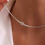 Titanium Steel Knotted Necklace