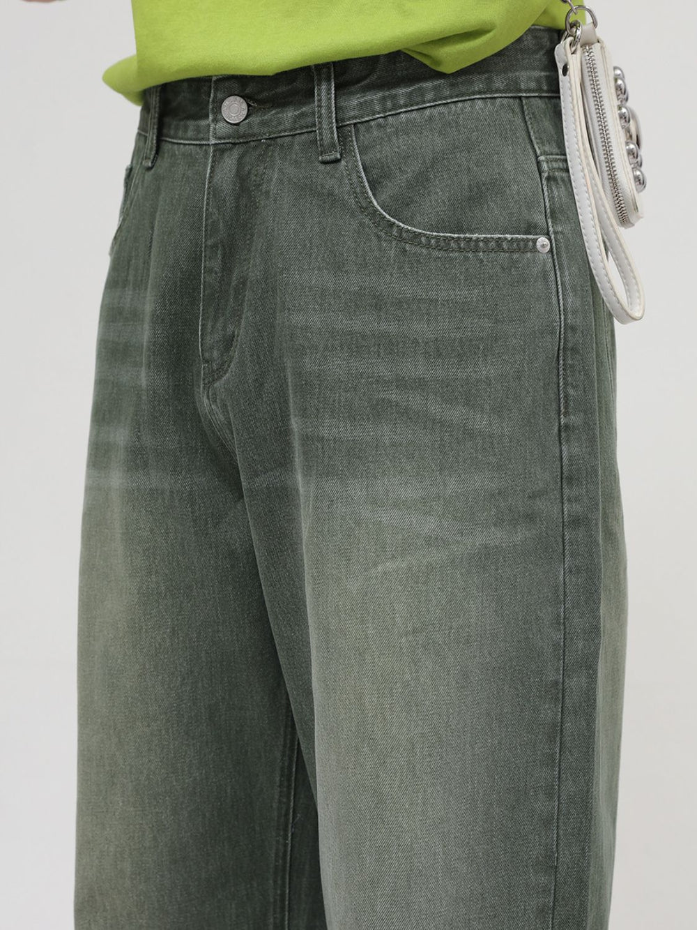 Men's Wide Straight Leg Jeans